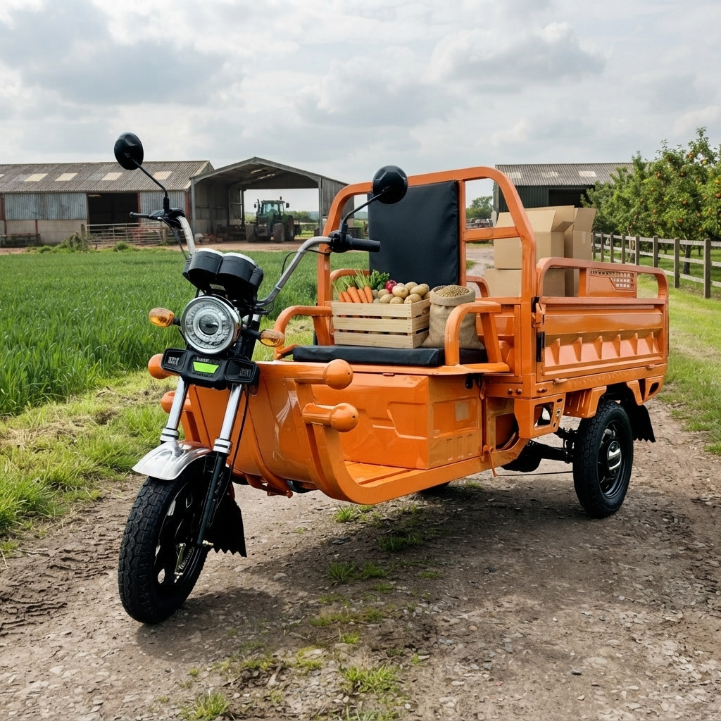 Technická analýza elektrické tříkolky Leramotors Tuk Tuk Cargo G1+ 1000W: Všestranný pomocník pro náročné úkoly